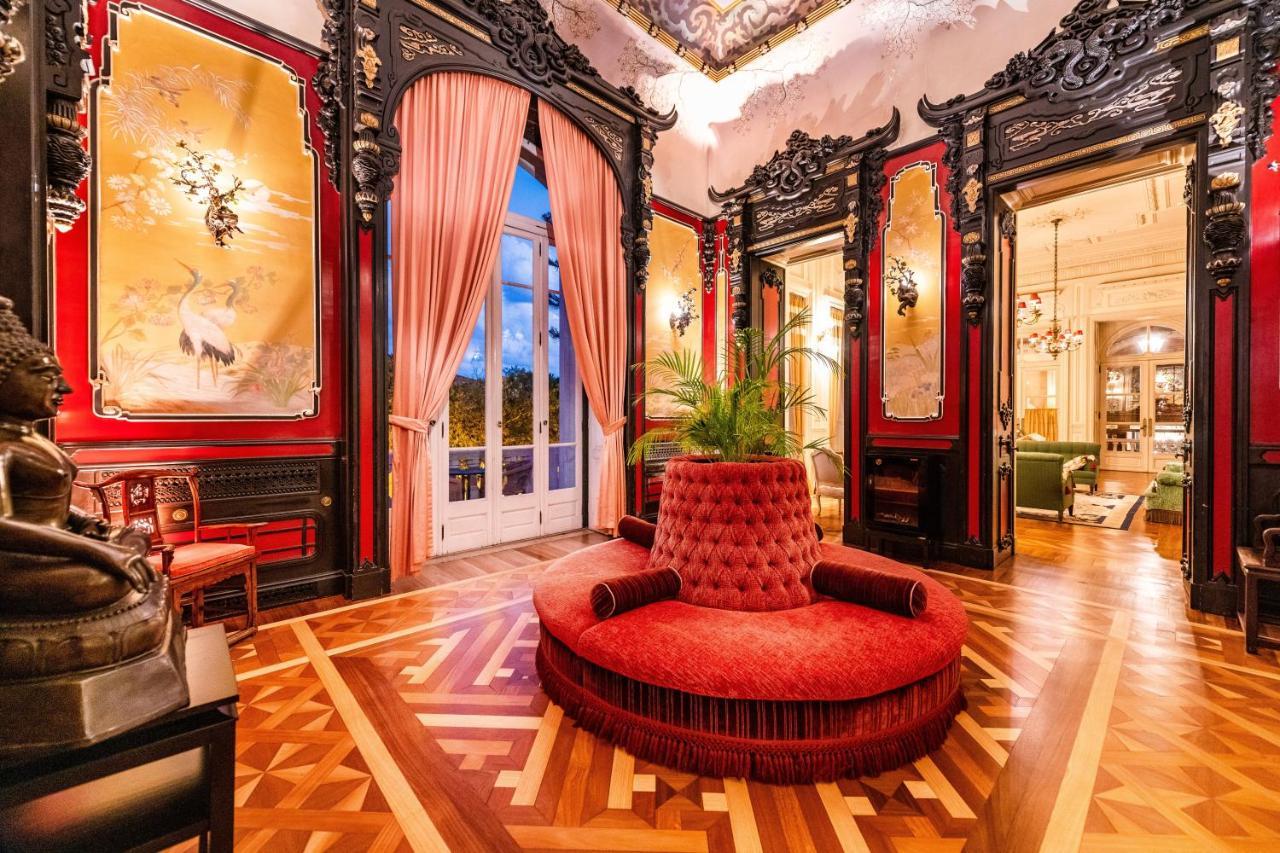 เปสตานา พาเลซ ลิสบัว - โฮเต็ล แอนด์ เนชันแนล โมนิวเมนต์ Hotel ลิสบอน ภายนอก รูปภาพ The lobby of the hotel